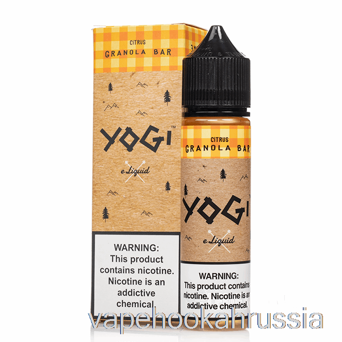 Vape Russia цитрусовый батончик мюсли - жидкость для электронных сигарет для йоги - 60 мл 0 мг